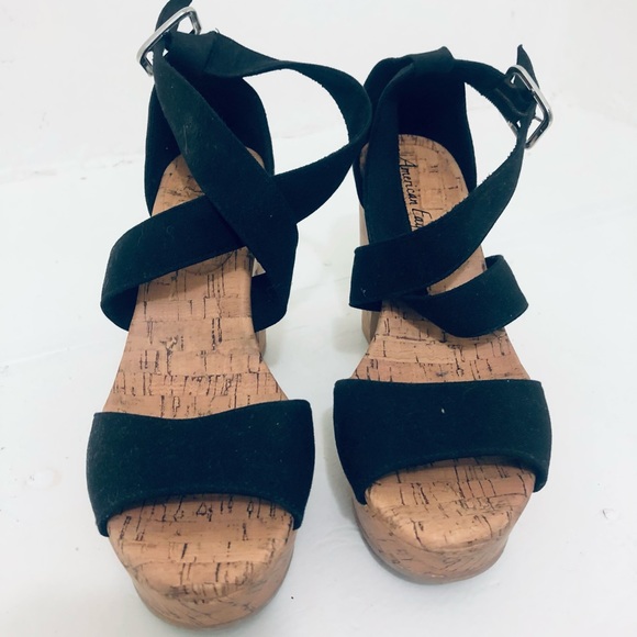 American Eagle Outfitters Shoes American Eagle Strap Wedge Sandals
